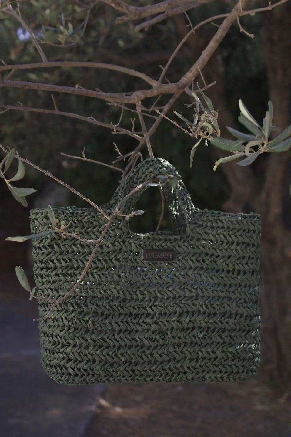 RAFFIA Bag -Green