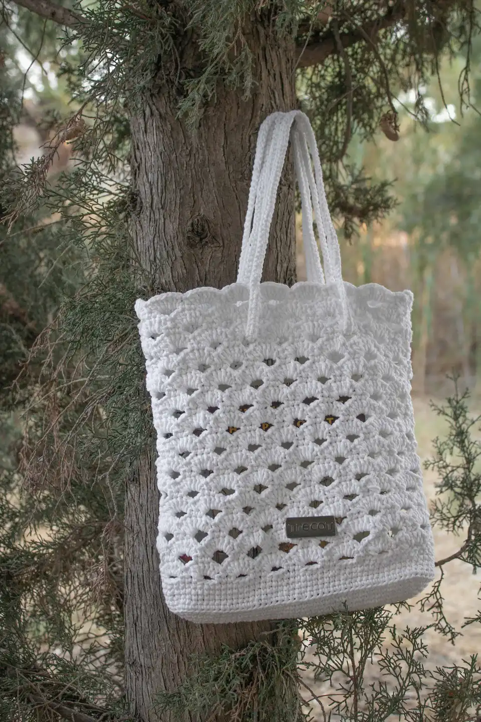 RATTAN Bag -White